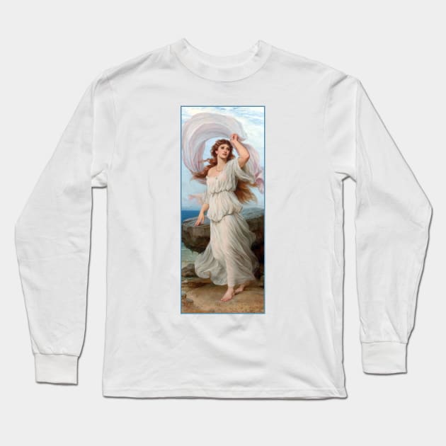 Miranda by Thomas Francis Dicksee Long Sleeve T-Shirt by academic-art
